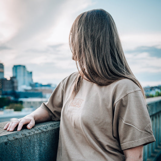 Embroidered Oversized Tee