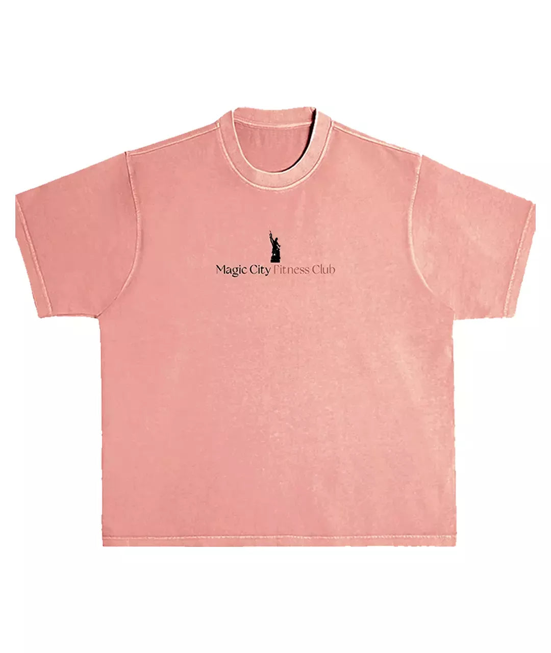 Magic City Fitness Club Tee (Dusty Rose)